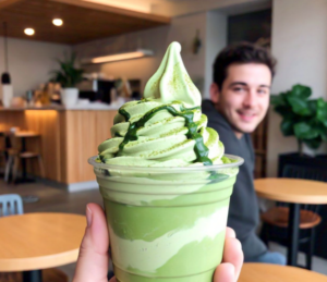 Matcha Soft Ice Cream 